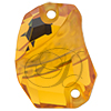 SWAROVSKI 3257 Divine Rock Sew-on Stone 19 x 13 Topaz